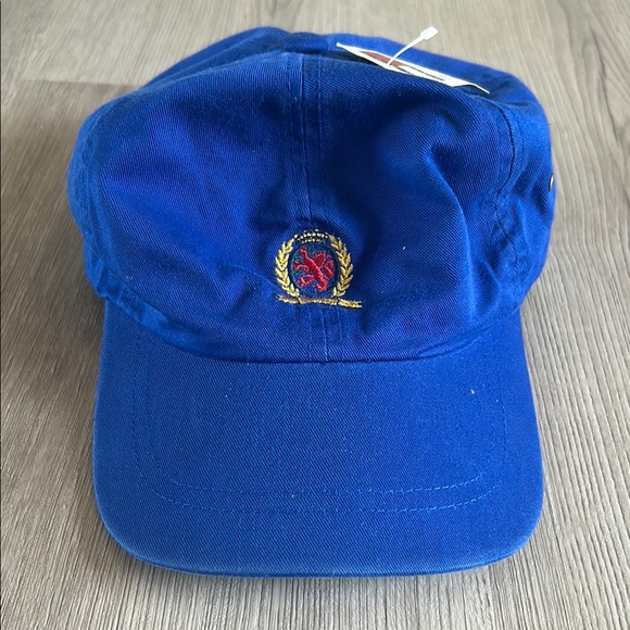Tommy Hilfiger Blue Cap with Embroidered Crest - Picture 1 of 6